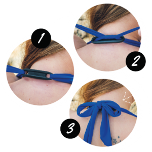 Step by step pictures of how to tie halto